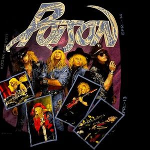 Vintage POISON. Concert TEE